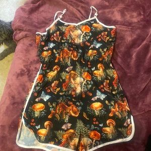 mushrooms romper